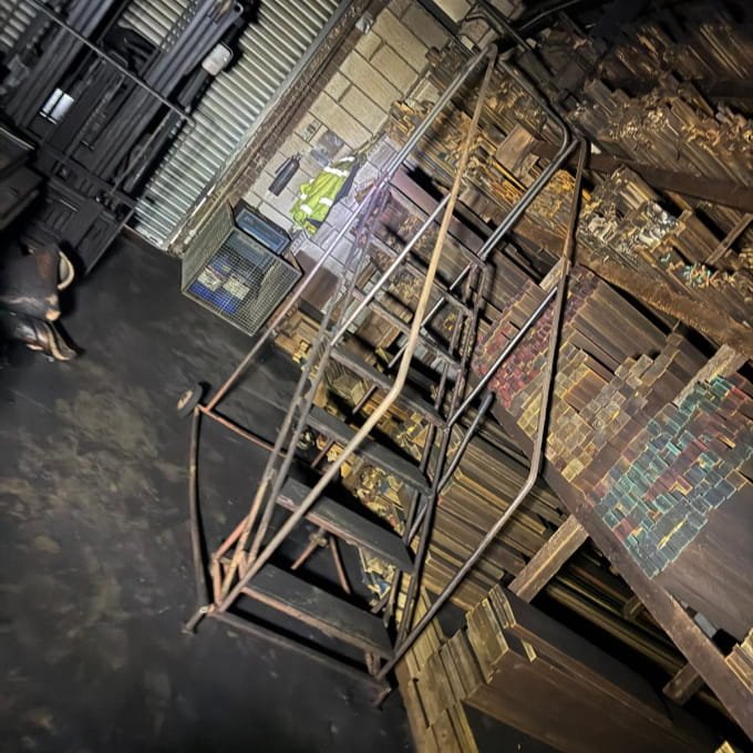 Stairway Joinery Workshop Fire Mobile Steps