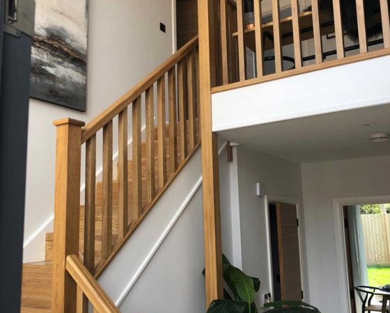 modern wooden spindles